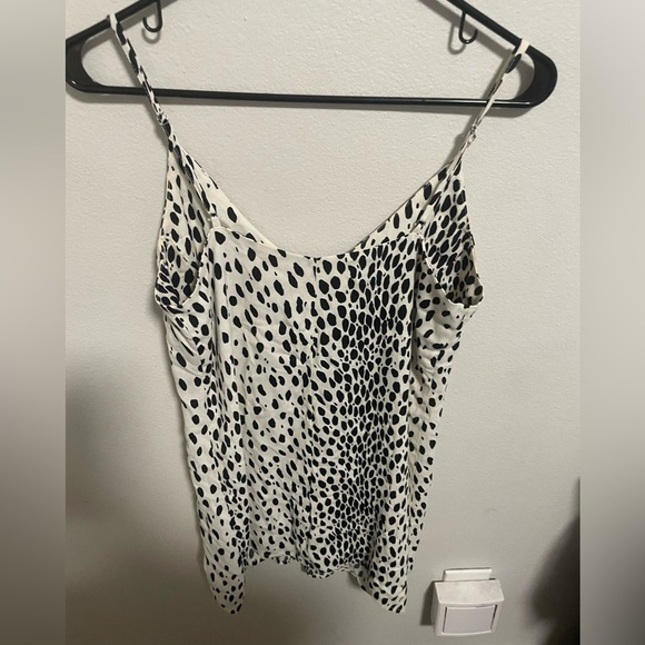 Reformation Ventura Slip Dress Black & White Animal Print Mini Dress Size Small - Picture 4 of 6